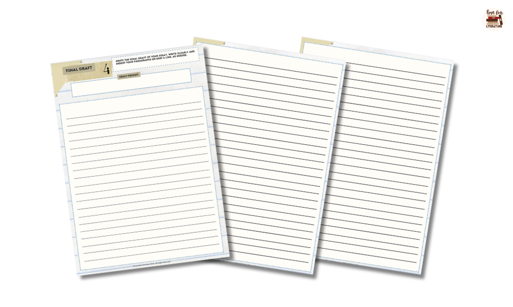 graphic organizers for writing final draft