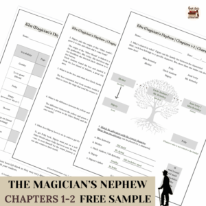 CS Lewis The magician's nephew free sample reading guide